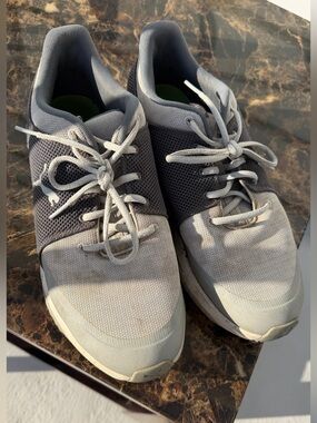 Puma Light Gray and Dark Gray Men's Spike-less Golf Shoes